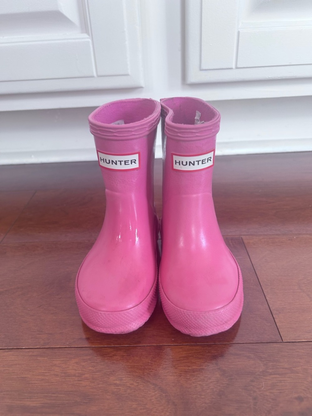 Hunter girls toddler size 6 UK 4 rain boots